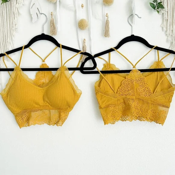 BOUTIQUE LACE RACERBACK BRALETTES - Picture 2 of 6